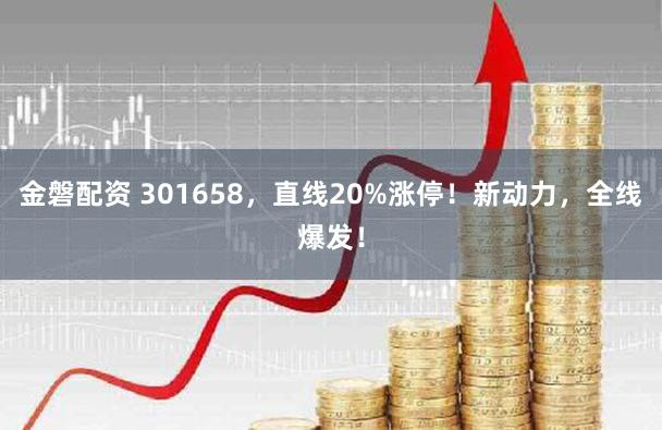 金磐配资 301658，直线20%涨停！新动力，全线爆发！