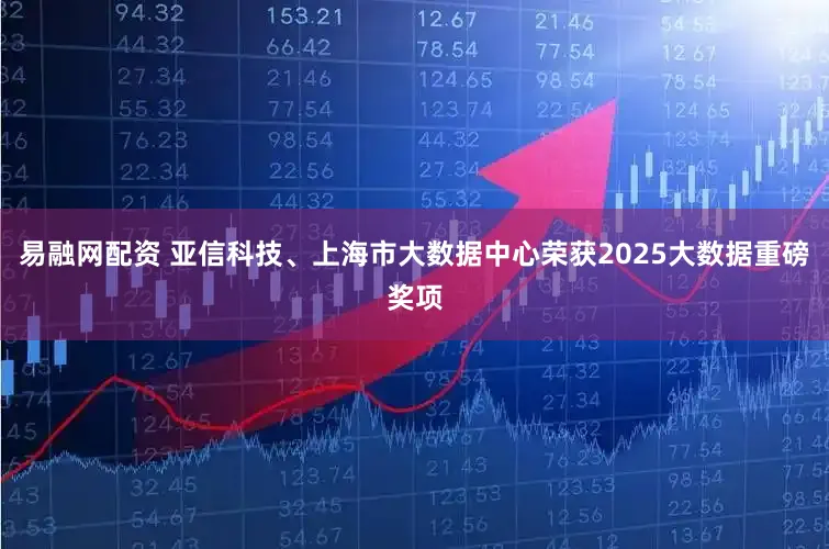 易融网配资 亚信科技、上海市大数据中心荣获2025大数据重磅奖项